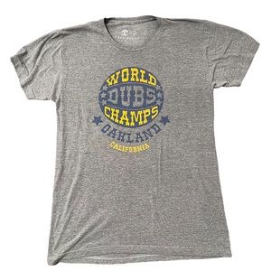 2022 NBA Champions Golden State Warriors Mens Shirt Oaklandish Size Large